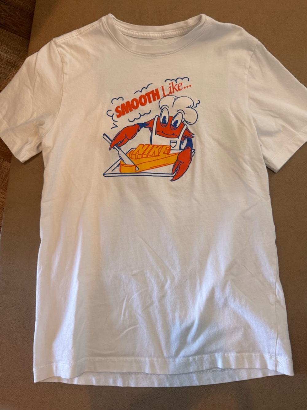 Nike White Graphic Tee